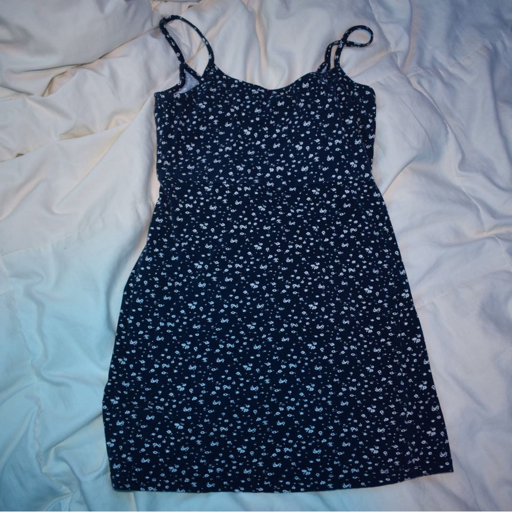 DISTY FLORAL MINI DRESS